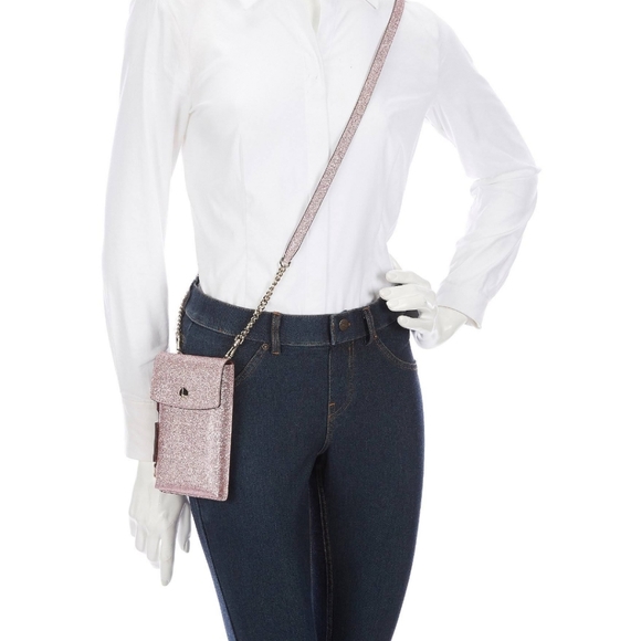 Kate Spade New York Glitter Flap Crossbody Bag - Picture 2 of 6